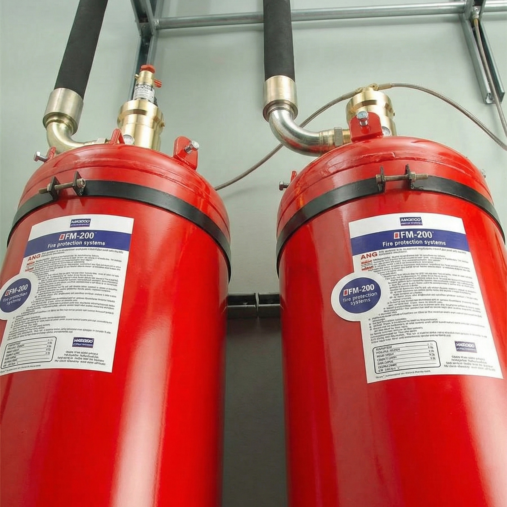 FM 200 Gazlı Söndürme Sistemi